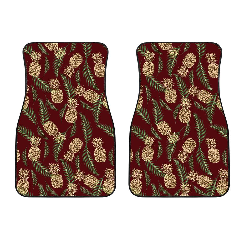 Pineapple Pattern Print Design PP013 Car Floor Mats-JORJUNE.COM