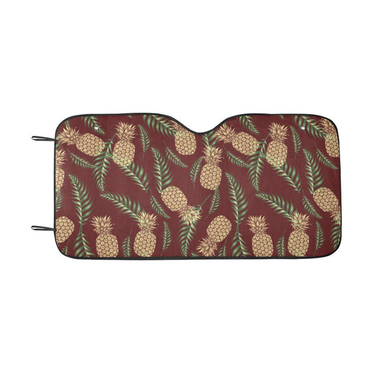 Pineapple Pattern Print Design PP013 Car Sun Shade-JorJune