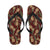 Pineapple Pattern Print Design PP013 Flip Flops-JorJune