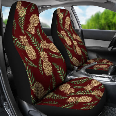 Pineapple Pattern Print Design PP013 Universal Fit Car Seat Covers-JorJune