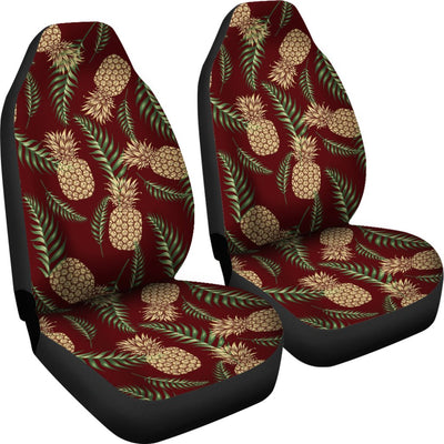 Pineapple Pattern Print Design PP013 Universal Fit Car Seat Covers-JorJune