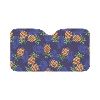 Pineapple Pattern Print Design PP02 Car Sun Shade-JorJune