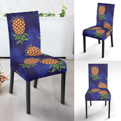 Pineapple Pattern Print Design PP02 Dining Chair Slipcover-JORJUNE.COM