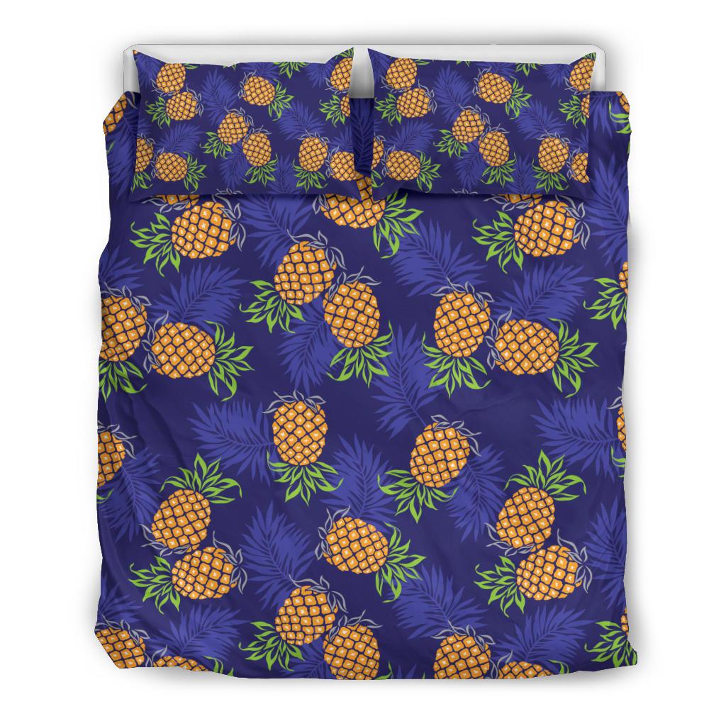 Pineapple Pattern Print Design PP02 Duvet Cover Bedding Set-JORJUNE.COM