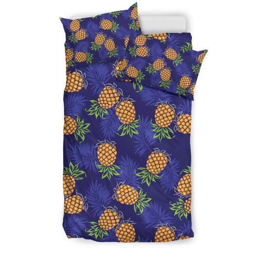 Pineapple Pattern Print Design PP02 Duvet Cover Bedding Set-JORJUNE.COM