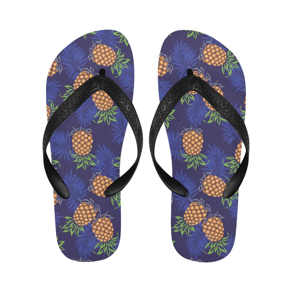 Pineapple Pattern Print Design PP02 Flip Flops-JorJune