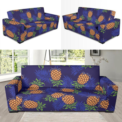 Pineapple Pattern Print Design PP02 Sofa Slipcover-JORJUNE.COM
