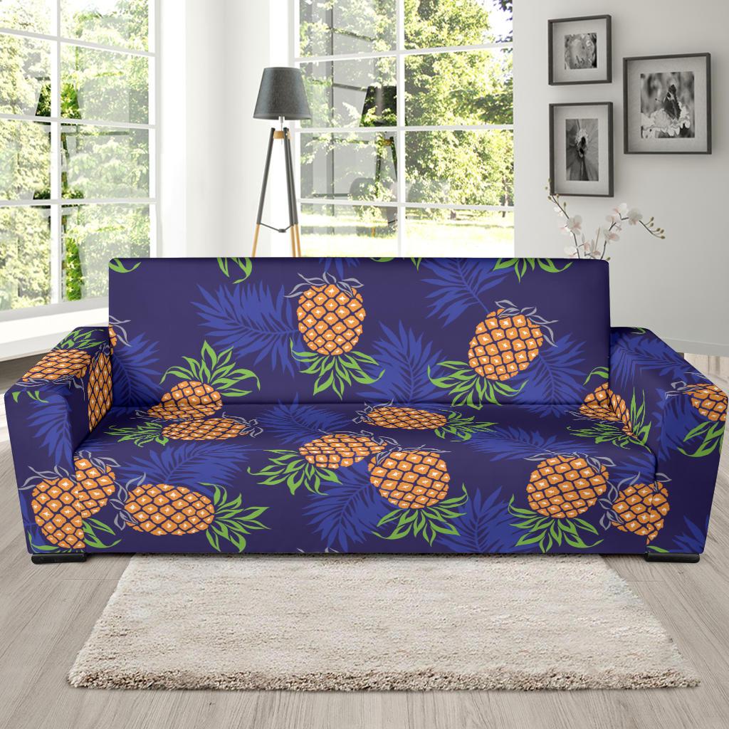 Pineapple Pattern Print Design PP02 Sofa Slipcover-JORJUNE.COM