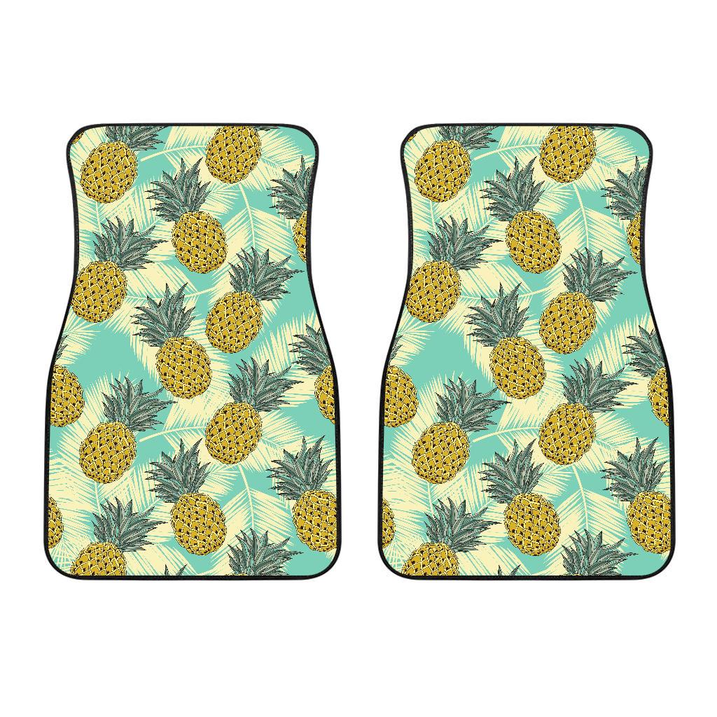 Pineapple Pattern Print Design PP03 Car Floor Mats-JORJUNE.COM