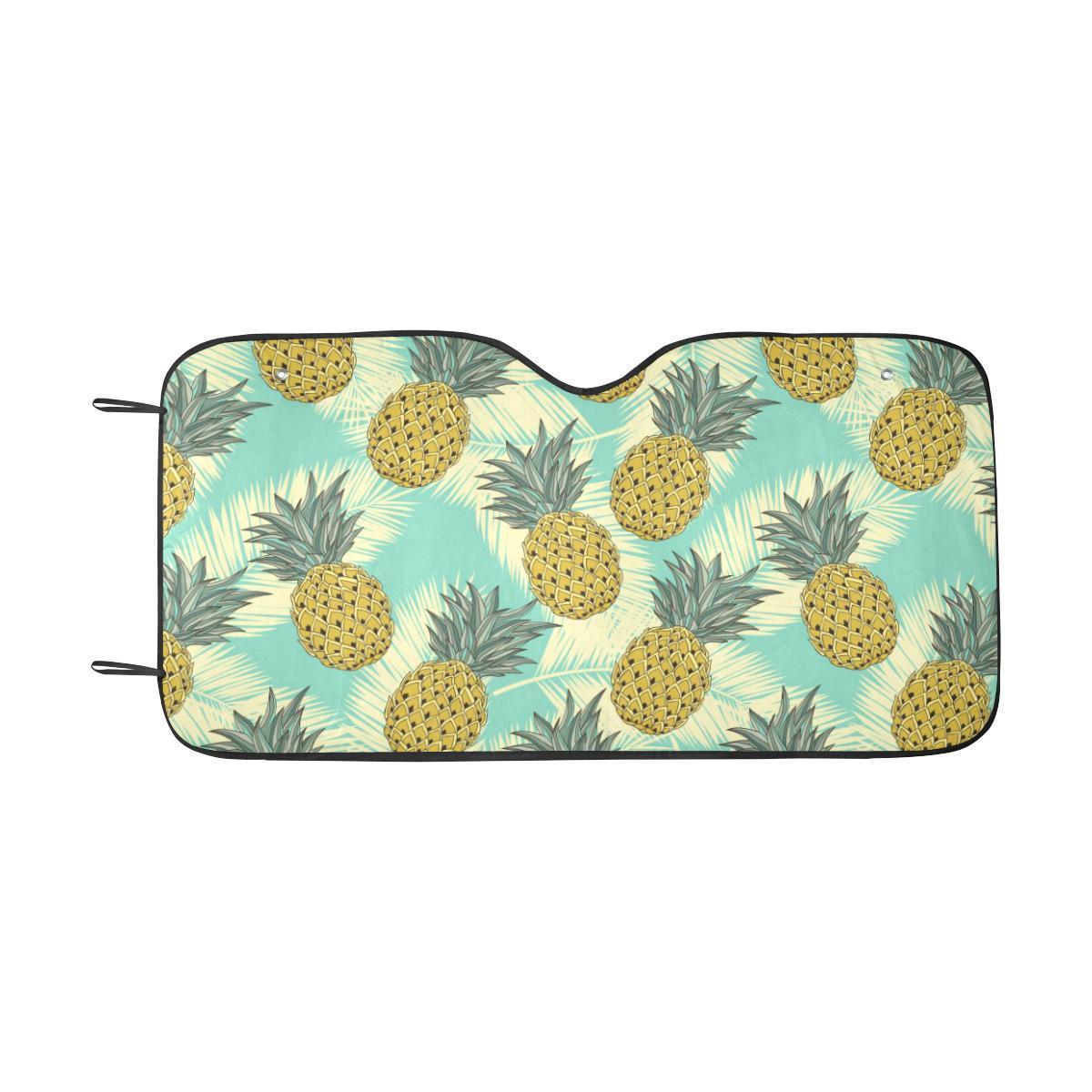 Pineapple Pattern Print Design PP03 Car Sun Shade-JorJune