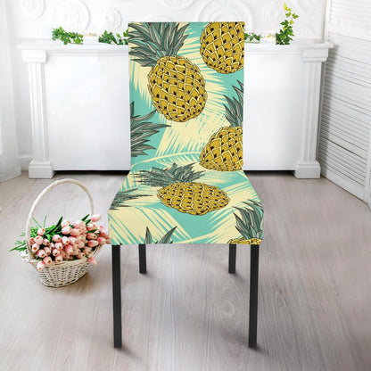 Pineapple Pattern Print Design PP03 Dining Chair Slipcover-JORJUNE.COM