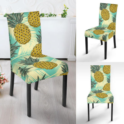 Pineapple Pattern Print Design PP03 Dining Chair Slipcover-JORJUNE.COM