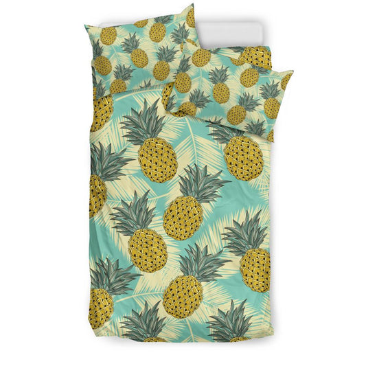 Pineapple Pattern Print Design PP03 Duvet Cover Bedding Set-JORJUNE.COM