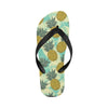 Pineapple Pattern Print Design PP03 Flip Flops-JorJune