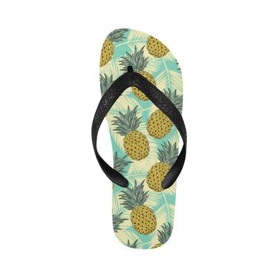 Pineapple Pattern Print Design PP03 Flip Flops-JorJune