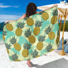 Pineapple Pattern Print Design PP03 Sarong Pareo Wrap-JORJUNE.COM