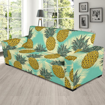 Pineapple Pattern Print Design PP03 Sofa Slipcover-JORJUNE.COM