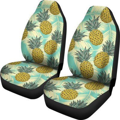 Pineapple Pattern Print Design PP03 Universal Fit Car Seat Covers-JorJune