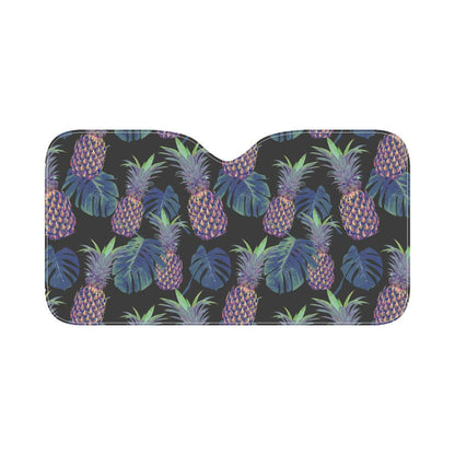 Pineapple Pattern Print Design PP04 Car Sun Shade-JorJune