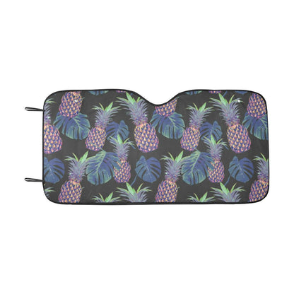 Pineapple Pattern Print Design PP04 Car Sun Shade-JorJune