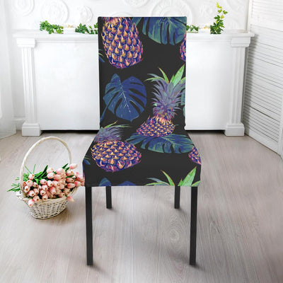 Pineapple Pattern Print Design PP04 Dining Chair Slipcover-JORJUNE.COM