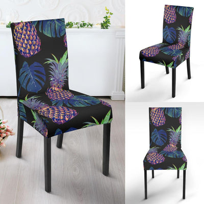 Pineapple Pattern Print Design PP04 Dining Chair Slipcover-JORJUNE.COM