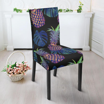 Pineapple Pattern Print Design PP04 Dining Chair Slipcover-JORJUNE.COM