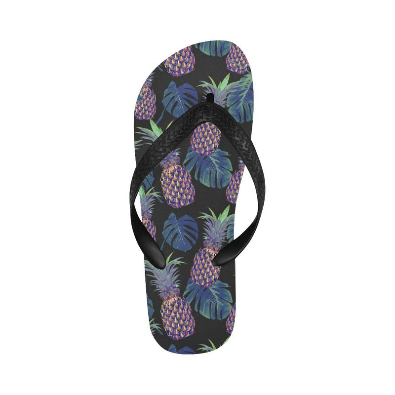 Pineapple Pattern Print Design PP04 Flip Flops-JorJune