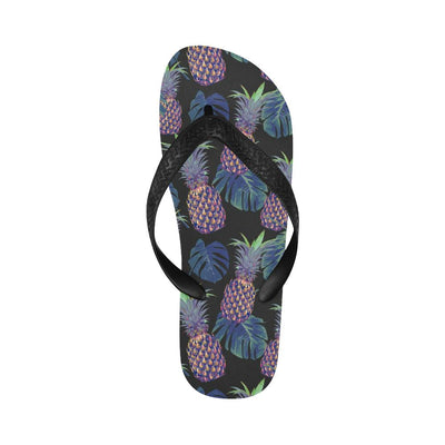 Pineapple Pattern Print Design PP04 Flip Flops-JorJune