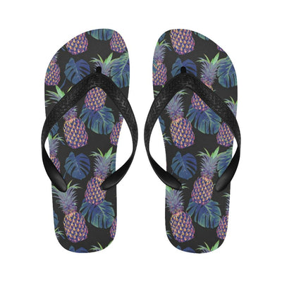 Pineapple Pattern Print Design PP04 Flip Flops-JorJune