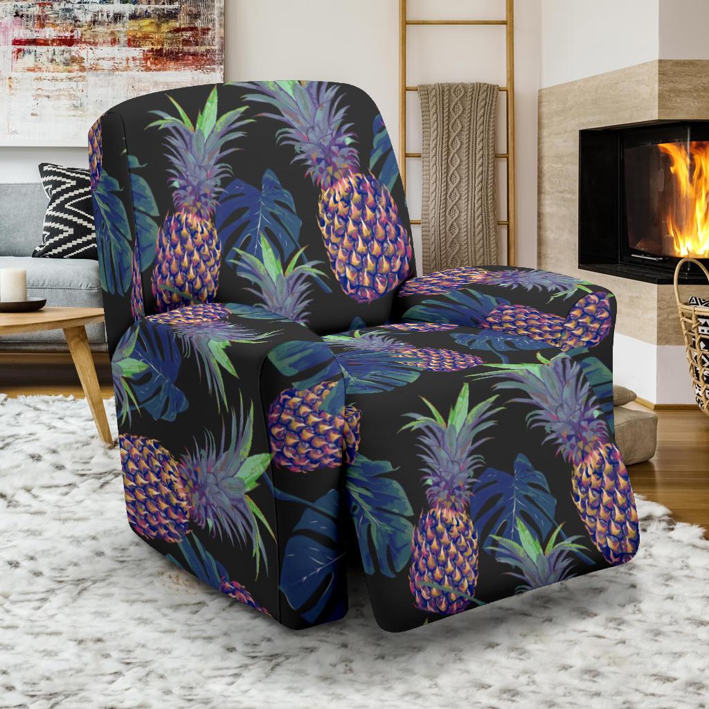 Pineapple Pattern Print Design PP04 Recliner Slipcover-JORJUNE.COM