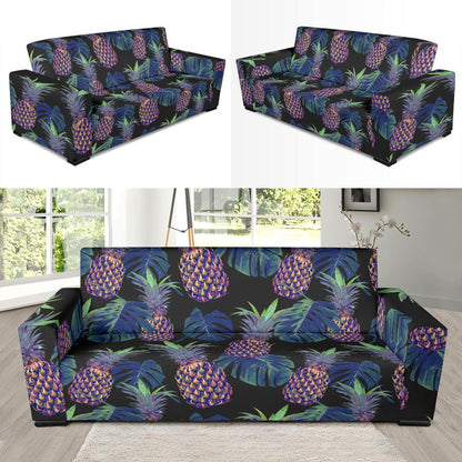 Pineapple Pattern Print Design PP04 Sofa Slipcover-JORJUNE.COM