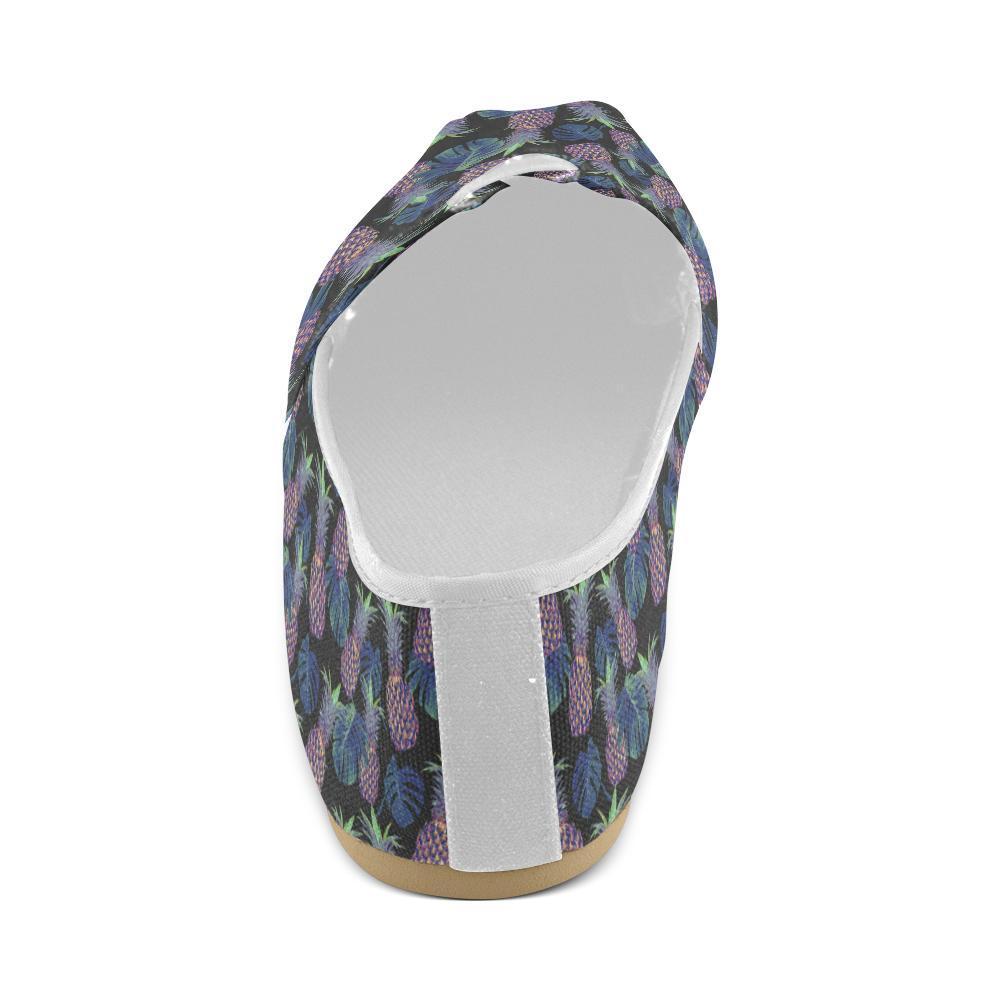 Pineapple Pattern Print Design PP04 Women Casual Shoes-JorJune.com