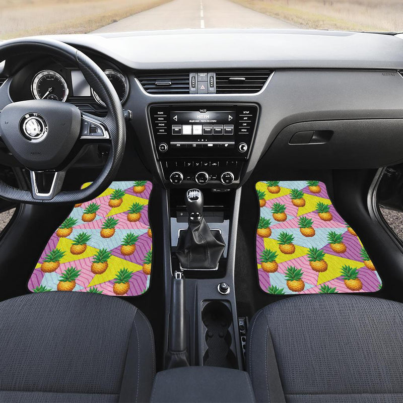 Pineapple Pattern Print Design PP05 Car Floor Mats-JORJUNE.COM