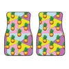 Pineapple Pattern Print Design PP05 Car Floor Mats-JORJUNE.COM