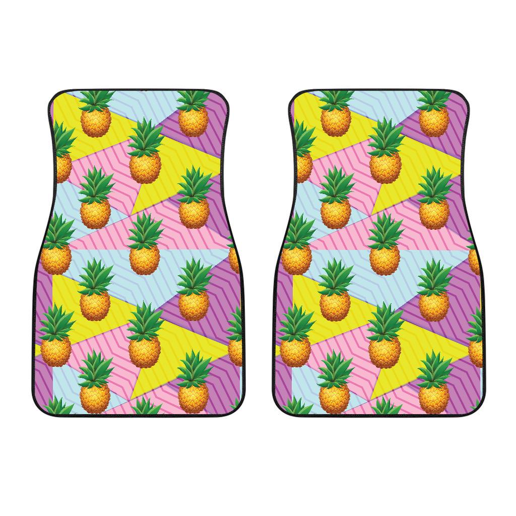 Pineapple Pattern Print Design PP05 Car Floor Mats-JORJUNE.COM