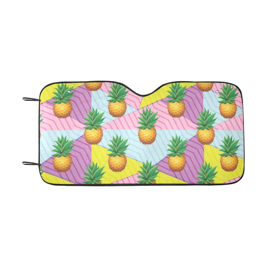 Pineapple Pattern Print Design PP05 Car Sun Shade-JorJune