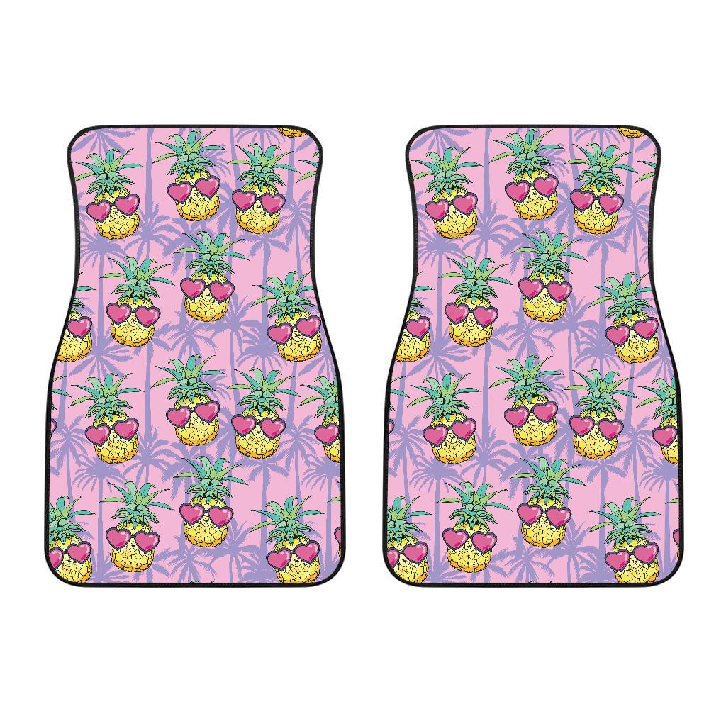 Pineapple Pattern Print Design PP06 Car Floor Mats-JORJUNE.COM