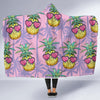 Pineapple Pattern Print Design PP06 Hooded Blanket-JORJUNE.COM