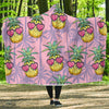 Pineapple Pattern Print Design PP06 Hooded Blanket-JORJUNE.COM