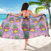 Pineapple Pattern Print Design PP06 Sarong Pareo Wrap-JORJUNE.COM