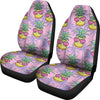 Pineapple Pattern Print Design PP06 Universal Fit Car Seat Covers-JorJune