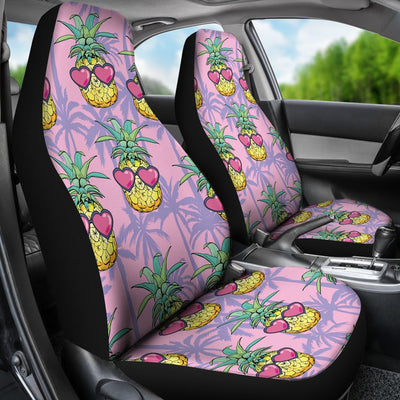 Pineapple Pattern Print Design PP06 Universal Fit Car Seat Covers-JorJune