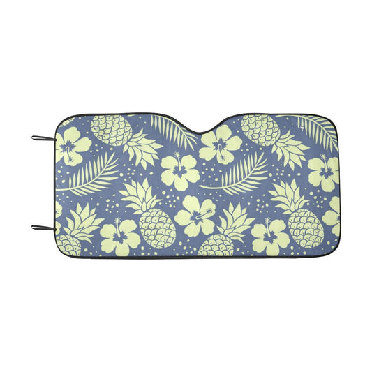 Pineapple Pattern Print Design PP07 Car Sun Shade-JorJune