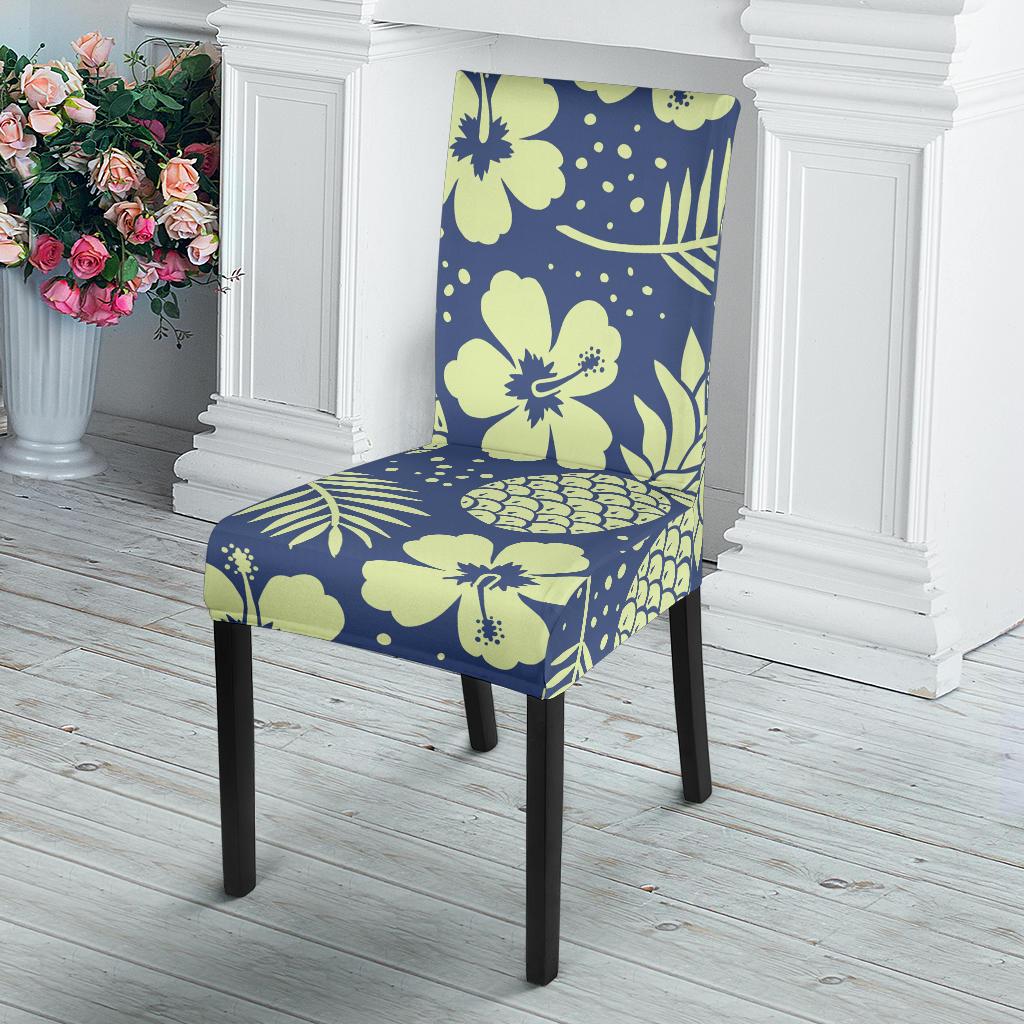 Pineapple Pattern Print Design PP07 Dining Chair Slipcover-JORJUNE.COM