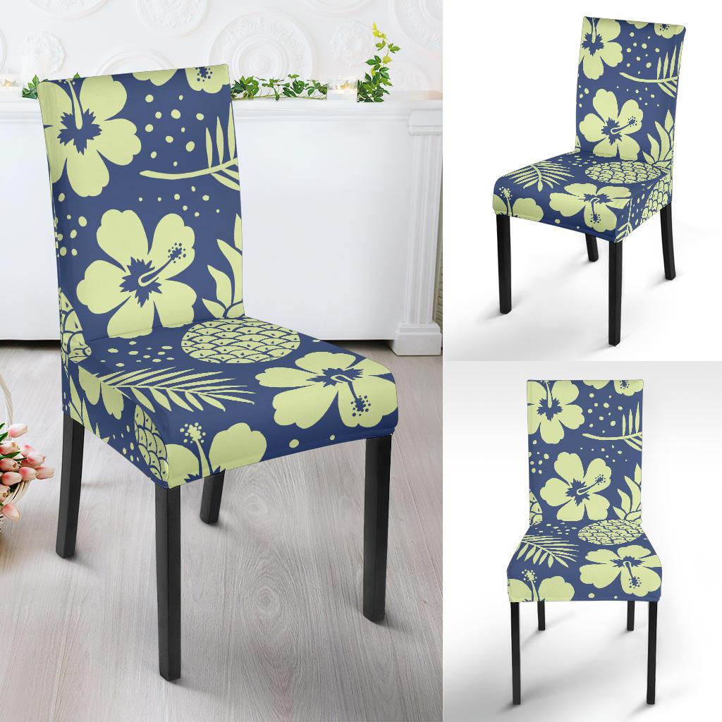 Pineapple Pattern Print Design PP07 Dining Chair Slipcover-JORJUNE.COM