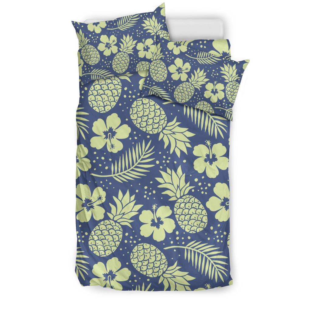 Pineapple Pattern Print Design PP07 Duvet Cover Bedding Set-JORJUNE.COM