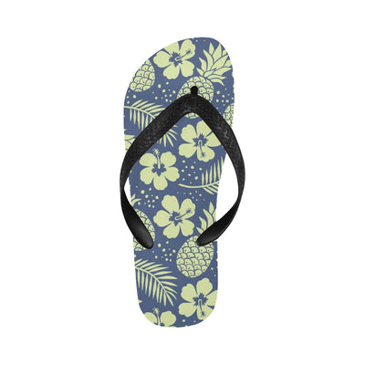 Pineapple Pattern Print Design PP07 Flip Flops-JorJune