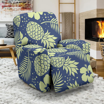 Pineapple Pattern Print Design PP07 Recliner Slipcover-JORJUNE.COM