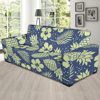 Pineapple Pattern Print Design PP07 Sofa Slipcover-JORJUNE.COM